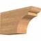 Ekena Millwork Yorktown Smooth Rafter Tail, Western Red Cedar, 5 1/2"W x 10"H x 18"L RFT06X10X18YOR00SWR - alternate 1